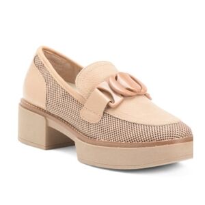 Dolce Vita Sande Elegant Tan Loafers for Women